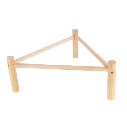 Vogelsitzstangen, Dreieckige Papageien-Sitzstange Spielzeug, Vogelsitzstangen für Käfig, Hühnersitzstange, Vogelschleifstange für Papageien, Liebesvögel, Finken, Aras, Nymphensittiche, Sittiche von Annewi