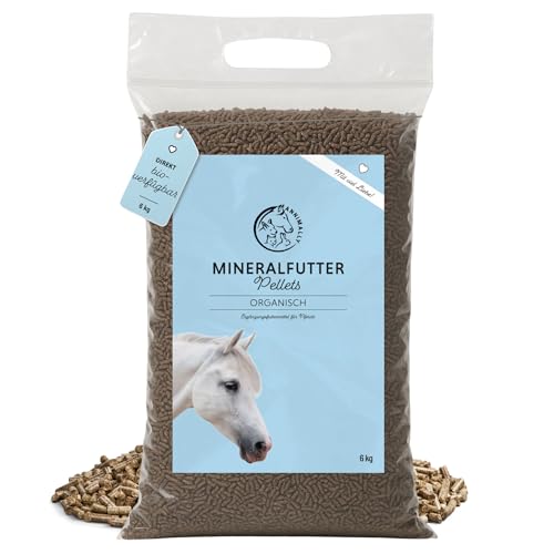 Mineralfutter Pferde organisch getreidefrei - getreidefreies Ergänzungs Pferdefutter mit Vitaminen, Mineralstoffen und Spurenelementen, wie Zink, Selen, Omega 3 und Jod Mineralfutter Pferde organisch getreidefrei - getreidefreies Ergänzungs Pferdefutter mit Vitaminen, Mineralstoffen und Spurenelementen, wie Zink, Selen, Omega 3 und Jod von Annimally