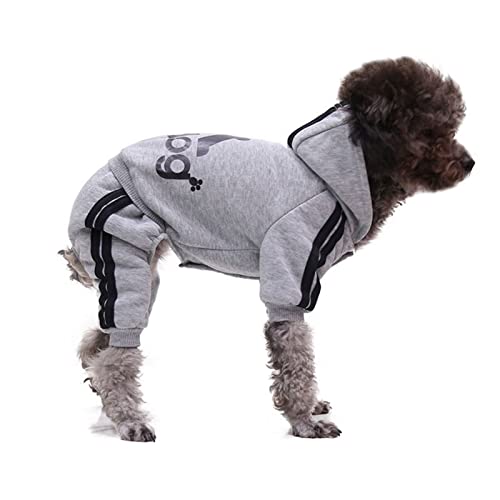 Anomidry hundebekleidung & zubehã¶r Mehrfarbige Hunde- und Katzenbekleidung, vierbeiniger Pullover, winterwarme Haustierbekleidung mit Knöpfen, modischer Sport (Color : F, Size : M) von Anomidry