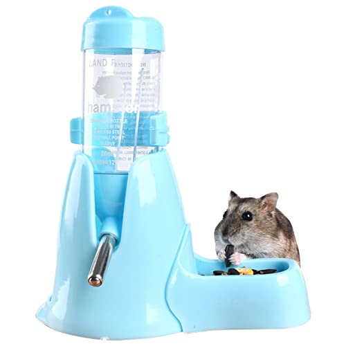 Anoudon 2pcs Haustier Wasserflasche Automatische Fütterung Wasserflasche Hängende Kunst Wasser Feeder Brunnen Wasser Trinkspender für Hamster Ratte Meerschweinchen Frettkaninchen Kleine Tiere,80ml von Anoudon