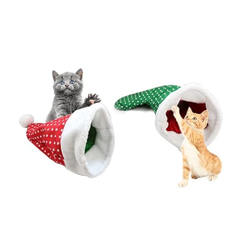 Anoudon EIN Katzenspielzeug, grüne Socken, Katzenspielzeug, Katze Kratzbeutel, Spieltunnel, lautes Spielzeug von Anoudon