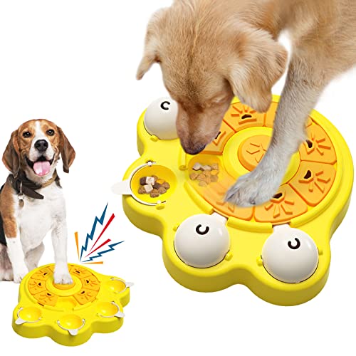 Anoudon Hund Puzzle Spielzeug Futter und Behandlung Spender Pfote Form Hundefutter Puzzle Interaktive Hund Spielzeug Training Hund Gehirn Spiele Sounding Hidden Food Slow Food Hundeschale von Anoudon