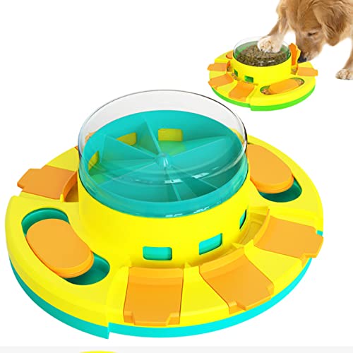 Anoudon Hundespielzeug Intelligenz, Interaktives Hundespielzeug für Hunde, Hundespielzeug, um Spaß beim Füttern zu trainieren, Langsame Fütterung hilft Haustieren Verdauung von Anoudon