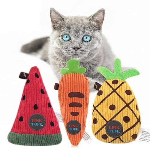 Anoudon Katzenclip Plüschspielzeug, EIN natürliches Katzenspielzeug, das für alle Katzen und Kätzchen geeignet ist. von Anoudon