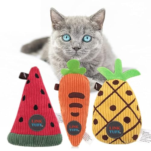 Anoudon Katzenclip Plüschspielzeug, EIN natürliches Katzenspielzeug, das für alle Katzen und Kätzchen geeignet ist. von Anoudon