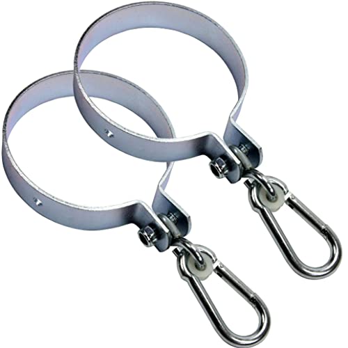 Anschütz 2er Set Schaukelschelle für Rundholz 140mm Ø Schaukelhaken mit Karabiner 14cm Anschütz 2er Set Schaukelschelle für Rundholz 140mm Ø Schaukelhaken mit Karabiner 14cm von Anschütz