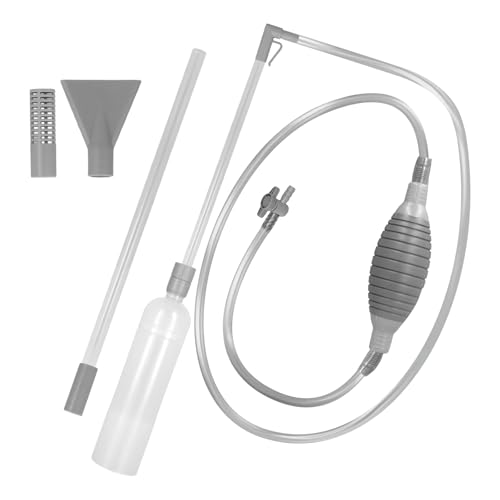 Anseom Aquarium-Reiniger, 3 m Aquarium-Filter, grauer Aquarium-Kies-Reiniger, Aquarium-Kies-Staubsauger für Aquarien, Reinigungsausrüstung, Zubehör Anseom Aquarium-Reiniger, 3 m Aquarium-Filter, grauer Aquarium-Kies-Reiniger, Aquarium-Kies-Staubsauger für Aquarien, Reinigungsausrüstung, Zubehör von Anseom