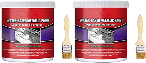 100ml Water-Based Metal Rust Remover,Car Anti-Rust Chassis Rust Converter,Water-Based Primer Metal Surface Rust Remover,Weather-Proof Long Lasting Deruster (2pcs) von Anshka