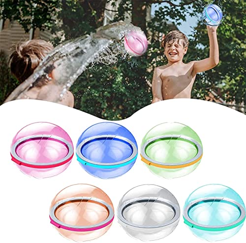 2022 Novel Water Ball Toy, Reusable Water Bomb Splash Balls, Reusable Water Balls, Absorbent Self-Sealing Waterfall Balls, Fun to Play, Water Games for Outdoor Play (3pcs) von Anshka