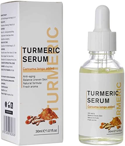 Anshka 2022 New Turmeric Dark Spot Corrector Serum,Turmeric Dark Spot Corrector Serum for Face,Turmeric Serum Organic,Turmeric Serum for Dark Spots Skin Lightening (1pcs) von Anshka