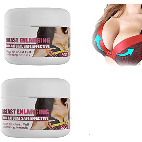 Anshka Breast Enhancement Cream,Breast Beauty Cream,Breast Care Massage Cream,Natural Plumping Lifting Firming Portable Long Lasting Effect for Breast Buttocks (2pcs) von Anshka