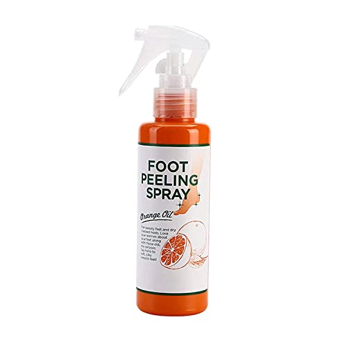 Anshka Foot Peeling Spray Oil,Foot Peeling Spray That Remove Dead Skin,Remove Dead Skin Within Seconds,Hydrating Nourish Peel Off Spray,Exfoliating Peeling & Calluses on Feet (Orange) von Anshka