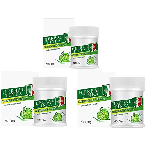 Anshka Herbal Tinea Corporis Cream,Tinea Skin Relief Itching Cream,Mild Non-Irritating Anti-Pruritus Ointment Skin Care (3pcs) von Anshka