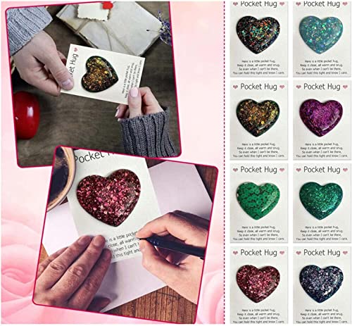 Anshka Pocket Hug Heart,Mini Cute Pocket Hug Decoration,Special Encourage Birthday Wedding Party Valentines Gift Decoration (3pcs) von Anshka