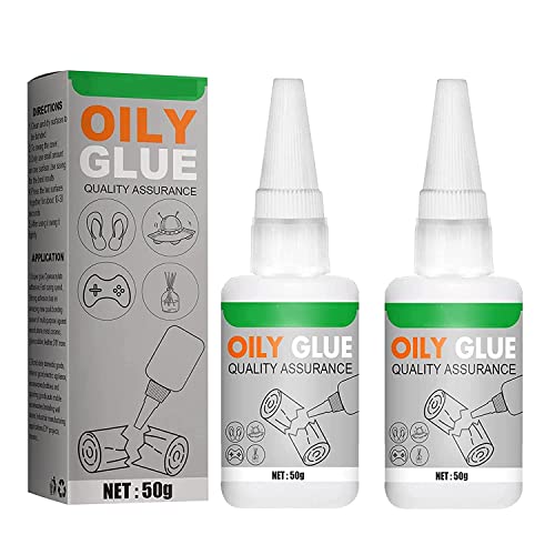Universal Welding Tree Frog Oily Glue,High-Strength Oily Glue,Mighty Instant Waterproof Super Glue for Plastic Wood Metal Rubber Repair New Tire (2pcs) von Anshka