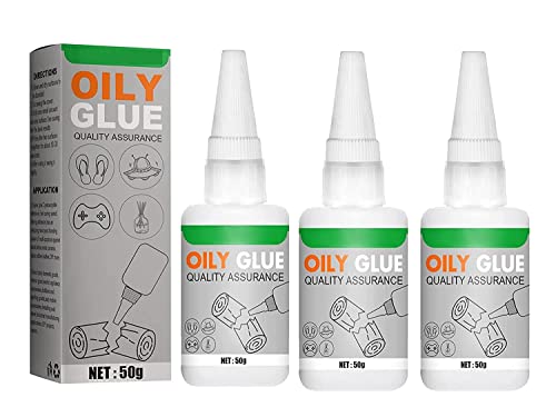 Universal Welding Tree Frog Oily Glue,High-Strength Oily Glue,Mighty Instant Waterproof Super Glue for Plastic Wood Metal Rubber Repair New Tire (3pcs) von Anshka