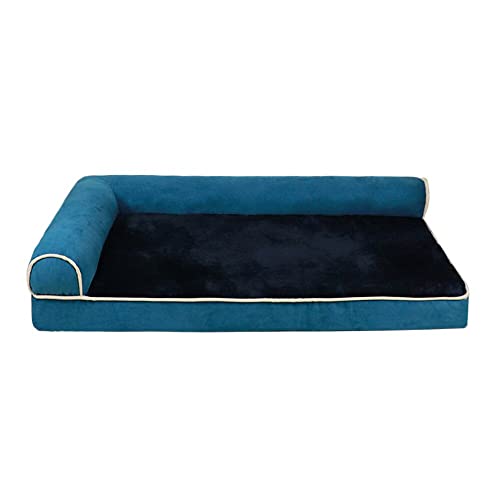 AnsonBoy Hund Sofa Bett Haustier Hund Zwinger Winter Warme Schlaf Haus Hund Netto Kissen Katze Betten Und Sofas Katzen Matten,Blau,XL von AnsonBoy