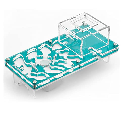 AntHouse - Ant Farm Educational Kit - Pilzmodell - 10x20x1,3 cm - Hellblau - Freie Ameisen von AntHouse