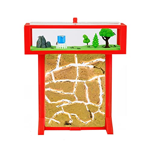 AntHouse - 3D Ameisenfarm aus Sand | Rot T Kit 15x15x1,5 cm | Inklusive Ameisen von AntHouse