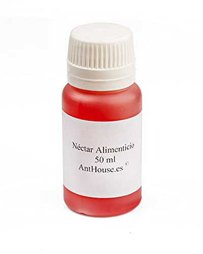 AntHouse | Super Food Rot Lebensmittel Nektar 50 ml | auf Zuckerbasis, ideale Ergänzung für Ihr Terrarium oder Ihre Ameisenfarm, Futter, um Ihren Ameisen die nötige Energie zu geben von AntHouse