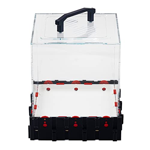 Anthouse.es – Modulare 3D-Ameisenhaufen-Futterbox – Modell QBIK Nona Futterbox – 18,78 x 18,78 x 16,70 cm – Ameisenkolonien – Terrarium von AntHouse