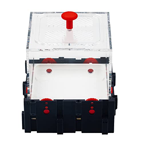 Anthouse.es – Modulare 3D-Ameisenhaufen-Futterbox – Modell QBIK QuaDra Futterbox – 12,78 x 12,78 x 12,70 cm – Ameisenkolonien – Terrarium Anthouse.es – Modulare 3D-Ameisenhaufen-Futterbox – Modell QBIK QuaDra Futterbox – 12,78 x 12,78 x 12,70 cm – Ameisenkolonien – Terrarium von AntHouse