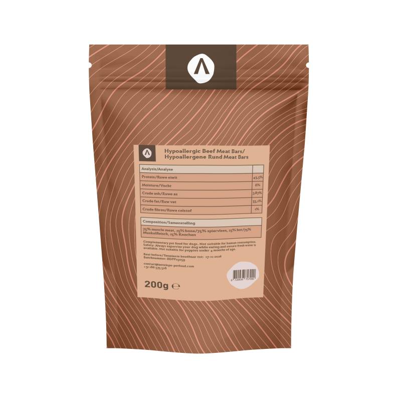 Antelope Hypoallergene Fleischstreifen - Rindfleisch - 200 Gramm von Antelope