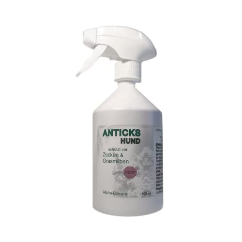 Anticks Hund Effizienter, langanhaltender Schutz vor Zecken, Mücken, Flöhen und Milben (500 ml) von Anticks