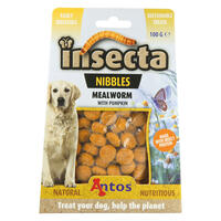 Insecta Nibbles Mealworm (Mehlwurm Kürbis) [100g] von Antos