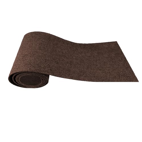 Anttyscar Katzenkratzmatte für Katzenwand,Kratzmatte für Katzen, Selbstklebend Kratzmatte Katze, DIY Trimmbarer Teppich Matte Pad Katzenkratzbretter, Katzenteppich für Kratzbaum(Braun,L) von Anttyscar