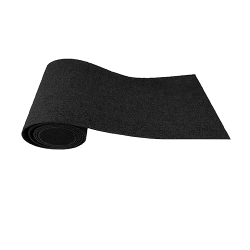 Anttyscar Katzenkratzmatte für Katzenwand,Kratzmatte für Katzen, Selbstklebend Kratzmatte Katze, DIY Trimmbarer Teppich Matte Pad Katzenkratzbretter, Katzenteppich für Kratzbaum(Schwarz,M) von Anttyscar