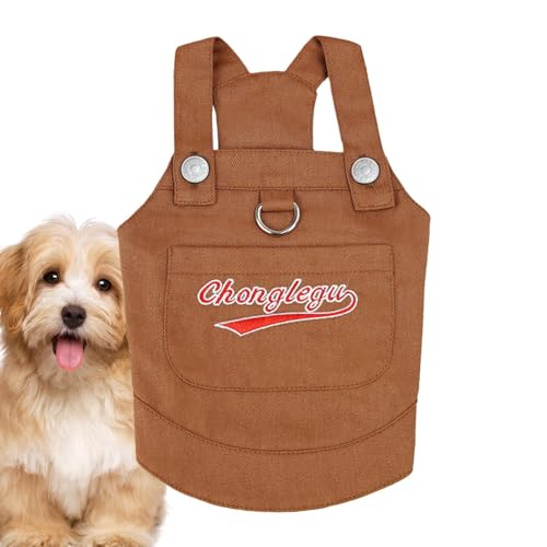 Anulely Haustierkleidung aus Denim – modisches Hunde-Denim-T-Shirt, Haustierkostüme mit Gurtschnallen-Design, atmungsaktiver Denim-Mantel für Welpen, den täglichen Gebrauch Anulely Haustierkleidung aus Denim – modisches Hunde-Denim-T-Shirt, Haustierkostüme mit Gurtschnallen-Design, atmungsaktiver Denim-Mantel für Welpen, den täglichen Gebrauch von Anulely