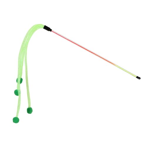 Anulely Katzen-Angelrute-Spielzeug, Federstab-Katzenspielzeug - Kätzchen-Federstab mit Glöckchen,Federstab für freudige Momente, Katzenangel, Katzenschnurspielzeug für Kätzchen zum Trainieren Anulely Katzen-Angelrute-Spielzeug, Federstab-Katzenspielzeug - Kätzchen-Federstab mit Glöckchen,Federstab für freudige Momente, Katzenangel, Katzenschnurspielzeug für Kätzchen zum Trainieren von Anulely