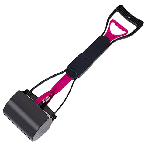 Caca-Schaufel, Schaufel, Kotschaufel, Federn aus Edelstahl, entworfen für Poop Scoop, heber mit langem Griff, 23 Zoll, für Hof, Rasen Caca-Schaufel, Schaufel, Kotschaufel, Federn aus Edelstahl, entworfen für Poop Scoop, heber mit langem Griff, 23 Zoll, für Hof, Rasen von Anulely