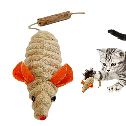 Katzenminze, weiches Mäuse-Spielzeug für Kätzchen, Katzen, wiederverwendbar, interaktives Katzenminze-Spielzeug für mittelgroße und kleine Katzen Katzenminze, weiches Mäuse-Spielzeug für Kätzchen, Katzen, wiederverwendbar, interaktives Katzenminze-Spielzeug für mittelgroße und kleine Katzen von Anulely