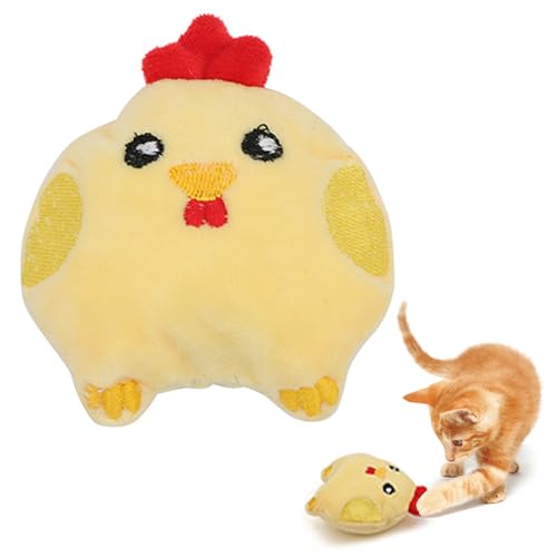 Katzenminze-Spielzeug für Indoor-Katzen, Kätzchen-Kau-Katzen-Kissenspielzeug mit Katzenminze, Plüschtier-Katzenspielzeug, Katzenliebhaber, Stofftiere zum Stressabbau für Indoor- und Katzenminze-Spielzeug für Indoor-Katzen, Kätzchen-Kau-Katzen-Kissenspielzeug mit Katzenminze, Plüschtier-Katzenspielzeug, Katzenliebhaber, Stofftiere zum Stressabbau für Indoor- und von Anulely