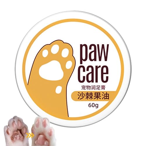 Pfotenbalsam für Hunde | Pfotenbalsam für Hunde | Feuchtigkeitsspendendes für Hundepfoten, Pfotenschutz 60g | Effektiver Pfotenschutz | Lutscher für rissige , von Anulely