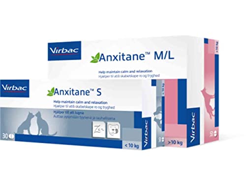 Anxitane S Tabletten f.Hunde und Katzen <10 kg, 30 Stück (1er Pack) von Virbac