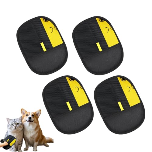 4 Stück Fell Magnet Handschuh,Tierhaarentferner Handschuh,Pet Hair Remover Handschuh Tierhaarentfernung,Statisch Haustier Haarentfernung,Elektrostatische Fellpflege Wiederverwendbar mit Massage-Noppen 4 Stück Fell Magnet Handschuh,Tierhaarentferner Handschuh,Pet Hair Remover Handschuh Tierhaarentfernung,Statisch Haustier Haarentfernung,Elektrostatische Fellpflege Wiederverwendbar mit Massage-Noppen von Anyingkai