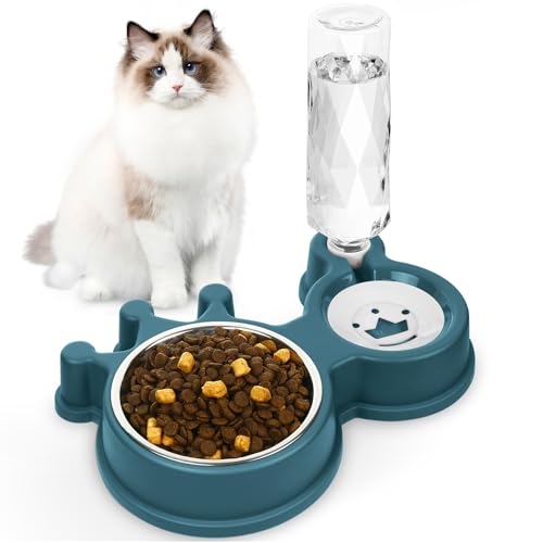 Katzennäpfe für Futter und Wasser, Blau Katzennäpfe für Futter und Wasser, Blau von Anyntuxi