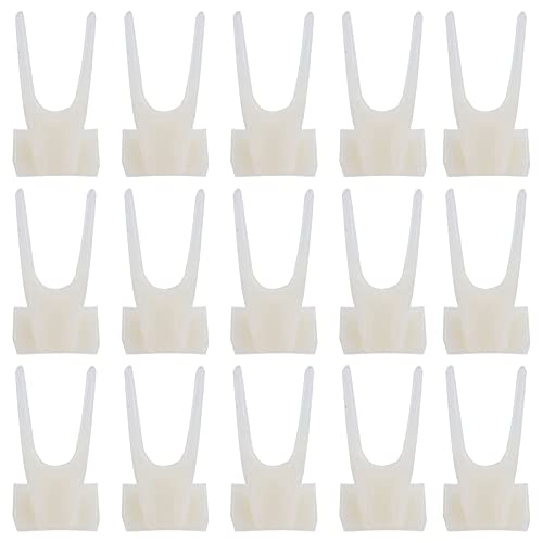 Aoaoy 20 PCs Plastikvogel Obstgabel Leichtes Spielzeugvogelzubehör Praktischer Feeder von Aoaoy