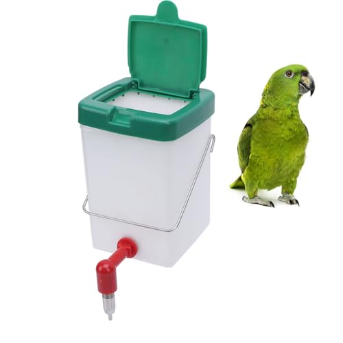 Aoaoy Automatischer Trinkentrog für Kleine wasserdichte Tiere - Multifunktionales Trinkentrog für Haustiere Wie Kaninchen, Küken, Papageien und Kleine Vögel von Aoaoy