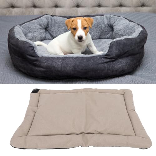 Aoaoy Elektrisches Hundeheizungskissen, Haustierheizkissen für Katzen und Hunde, Verstellbare Elektrische Heizmatte, Haustierbettwärmer -Pad für Herbst und Winter von Aoaoy