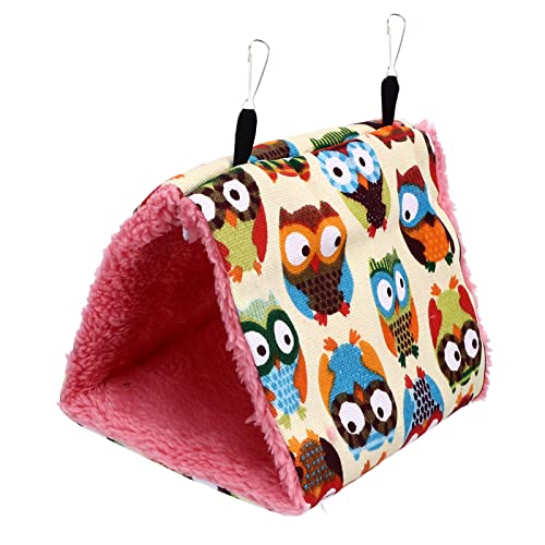 Aoaoy Haustier-Hängematte, Dreieckiges Vogelzelt, Warmer und Bequemer Vogelkäfig Aoaoy Haustier-Hängematte, Dreieckiges Vogelzelt, Warmer und Bequemer Vogelkäfig von Aoaoy