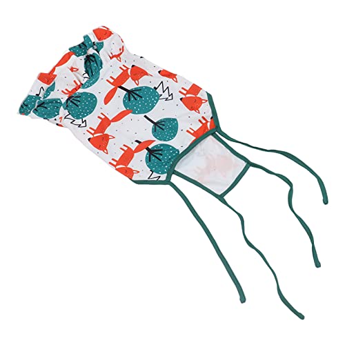 Aoaoy Haustier -Sommerkleid, Acrylstoff Wassermelonenhund -Hosenteilsrock, Hundekleid -Hosenträger für den Frühlingssommer, Tägliche Kleidung, Partykleidung (L) von Aoaoy