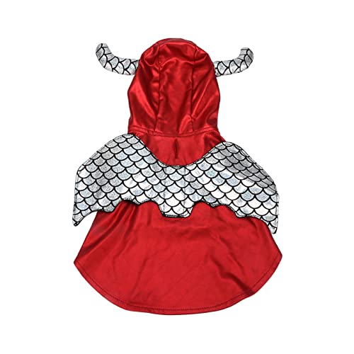 Aoaoy Haustierkostüm, Weicher, Atmungsaktives Hund Halloween Weihnachts -Cosplay -Kostüm, Geeignet für Partys, Hochzeiten, Geburtstage, Tägliche Verschleiß, Hergestellt aus Polyester, Vorhandenes (L) Aoaoy Haustierkostüm, Weicher, Atmungsaktives Hund Halloween Weihnachts -Cosplay -Kostüm, Geeignet für Partys, Hochzeiten, Geburtstage, Tägliche Verschleiß, Hergestellt aus Polyester, Vorhandenes (L) von Aoaoy
