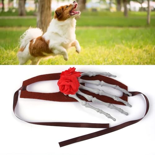 Aoaoy Hund Katze Halloween Kopfbedeckung, Einstellbare Komfortable Halloween Pet Head -Abdeckung, Nette Haustier Fotografie Prop Cosplay Kostüm, Leicht mit Innovativem Design für (S) von Aoaoy