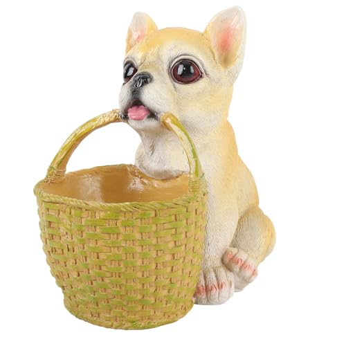 Aoaoy Lebendiger Hund Ornament Schlüsselspeicher, für Zuhause, Eingänge, Büros (Typ 1) von Aoaoy