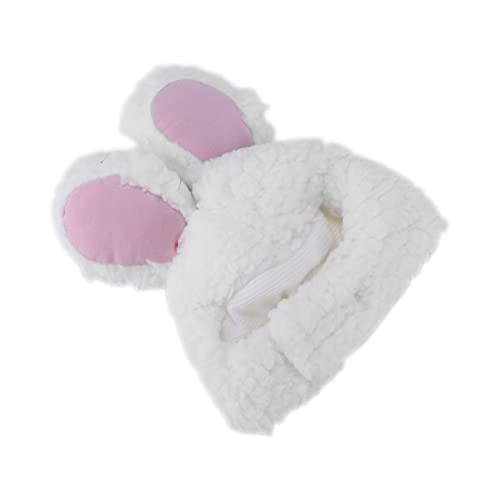 Aoaoy Niedlicher Hasenhut mit Ohren für Katzen, geeignet für kleine Tiere, Halloween, Handwäsche für die Erhaltung der Form Aoaoy Niedlicher Hasenhut mit Ohren für Katzen, geeignet für kleine Tiere, Halloween, Handwäsche für die Erhaltung der Form von Aoaoy