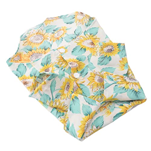 Aoaoy Sonnenblumenprinzessin Haustierkleidung, Weiche, Atmungsaktive Hunde -Sweatshirts, Ideal für den Alltag mit Sonnenschutz, Geeignet für Haustiere in Haustierkleidung, (XXL) von Aoaoy